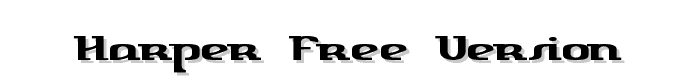 Harper Free Version font